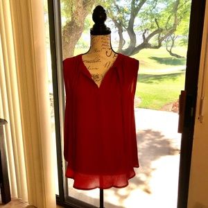 Loft sleeveless tunic size large